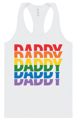 Daddy Pride Women's Racerback Tank