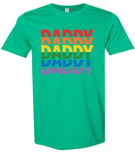 Daddy Pride Adult Gildan Soft Shirt