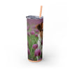 Skinny Tumbler with Straw – 20 oz Stainless Steel Cup