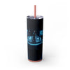 Skinny Tumbler with Straw – 20 oz Stainless Steel Cup