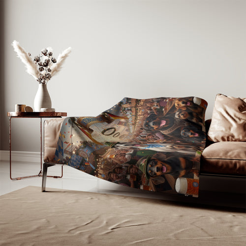 Oktoberfest Dogs Blanket