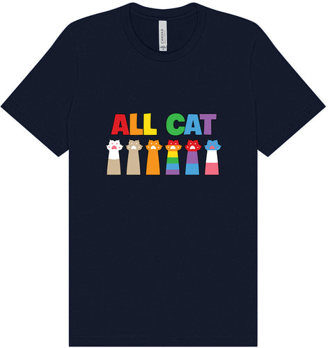 All Paws for Pride Adult Bella Canvas Shirt