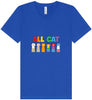All Paws for Pride Unisex V-Neck Shirt