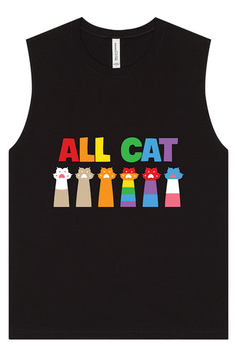 All Paws for Pride Muscle Tank