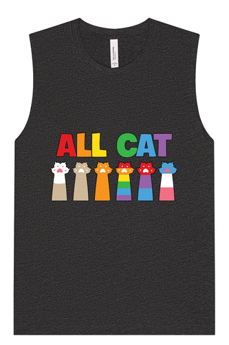 All Paws for Pride Muscle Tank