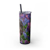 Skinny Tumbler with Straw – 20 oz Stainless Steel Cup