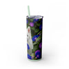 Skinny Tumbler with Straw – 20 oz Stainless Steel Cup