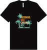 Dad. Husband. Cabana Boy. Adult Bella Canvas Shirt