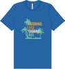 Dad. Husband. Cabana Boy. Adult Bella Canvas Shirt