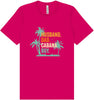 Dad. Husband. Cabana Boy. Adult Bella Canvas Shirt