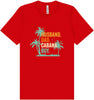Dad. Husband. Cabana Boy. Adult Bella Canvas Shirt