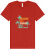 Dad. Husband. Cabana Boy. Unisex V-Neck Shirt