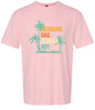 Dad. Husband. Cabana Boy. Adult Gildan Soft Shirt