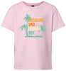 Dad. Husband. Cabana Boy. Children's Gildan Soft Shirt