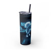 Skinny Tumbler with Straw – 20 oz Stainless Steel Cup