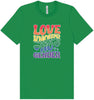 Love Knows No Gender Adult Bella Canvas Shirt