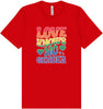 Love Knows No Gender Adult Bella Canvas Shirt