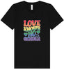 Love Knows No Gender Unisex V-Neck Shirt