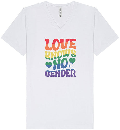Love Knows No Gender Unisex V-Neck Shirt