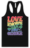 Love Knows No Gender Women's Racerback Tank