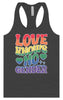 Love Knows No Gender Women's Racerback Tank