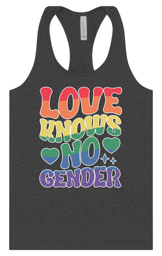 Love Knows No Gender Women's Racerback Tank