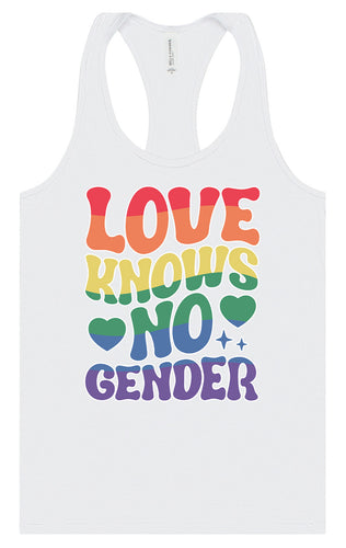 Love Knows No Gender Women's Racerback Tank