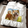 Sweatshirt Blanket – Plush Fleece Throw, 2 Size Options