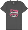 Can't Just Brush it Out Groomer Unisex V-Neck Shirt