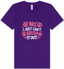 Can't Just Brush it Out Groomer Unisex V-Neck Shirt