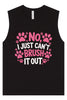 Can't Just Brush it Out Groomer Muscle Tank