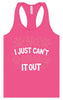 Can't Just Brush it Out Groomer Women's Racerback Tank