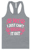 Can't Just Brush it Out Groomer Women's Racerback Tank
