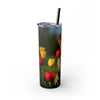 Skinny Tumbler with Straw – 20 oz Stainless Steel Cup
