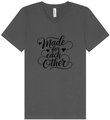 Made for Each Other Unisex V-Neck Shirt