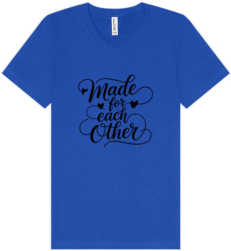 Made for Each Other Unisex V-Neck Shirt