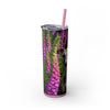 Skinny Tumbler with Straw – 20 oz Stainless Steel Cup