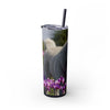 Skinny Tumbler with Straw – 20 oz Stainless Steel Cup