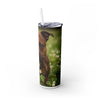 Skinny Tumbler with Straw – 20 oz Stainless Steel Cup