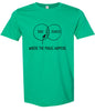 Dad Jokes Venn Diagram Adult Gildan Soft Shirt