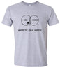 Dad Jokes Venn Diagram Adult Gildan Soft Shirt