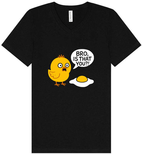Bro, Is That You? Unisex V-Neck Shirt
