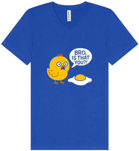 Bro, Is That You? Unisex V-Neck Shirt