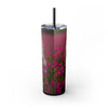 Skinny Tumbler with Straw – 20 oz Stainless Steel Cup
