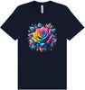 Rainbow Rose Adult Bella Canvas Shirt