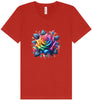 Rainbow Rose Unisex V-Neck Shirt
