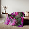 Sweatshirt Blanket – Plush Fleece Throw, 2 Size Options