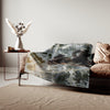Sweatshirt Blanket – Plush Fleece Throw, 2 Size Options