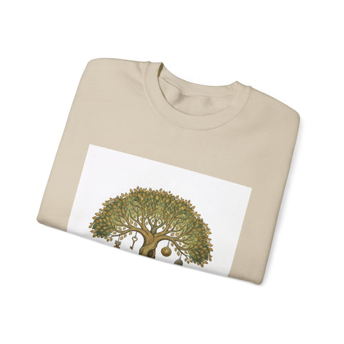 Crewneck Sweatshirt — Embrace Your Path Tree of Life Graphic