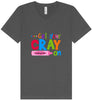 Get Your Kindergarten Cray On Unisex V-Neck Shirt